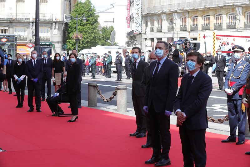 Imagen: La Comunidad de Madrid homenajea este Dos de Mayo a los héroes que han luchado contra el COVID-19