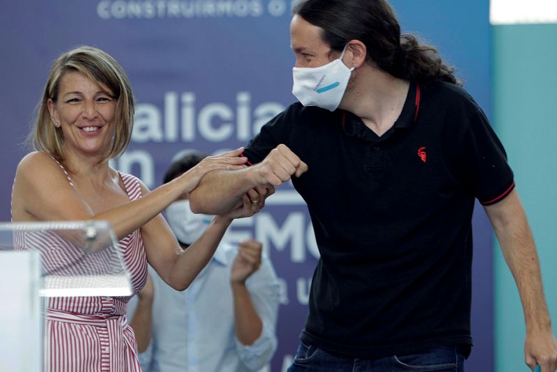 Elecciones gallegas 2020: Pablo Iglesias participa por primera vez en la campaña gallega