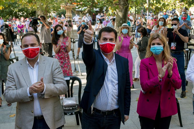 Elecciones gallegas: El ministro José Luis Ábalos acompaña a Caballero en Ourense