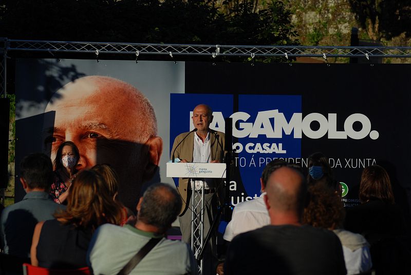 Elecciones gallegas: Último acto de campaña de Marea Galeguista, en Pontevedra