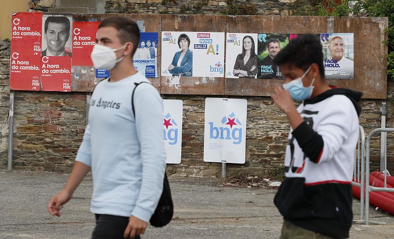 Elecciones gallegas 2020: Campaña y elecciones gallegas con mascarilla