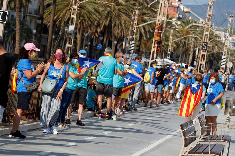 Concentración en Badalona