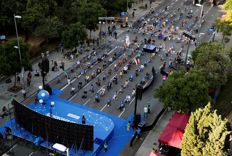 Distancia de seguridad en las concentraciones