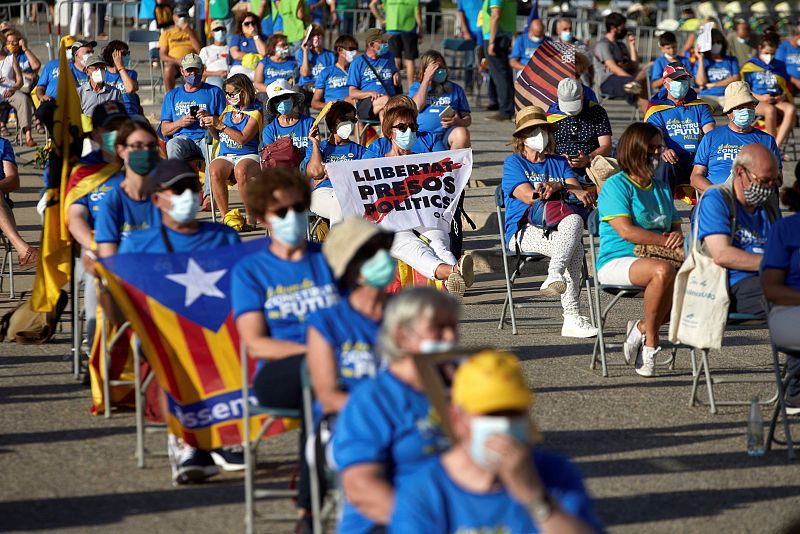 Celebración de la Diada en Girona