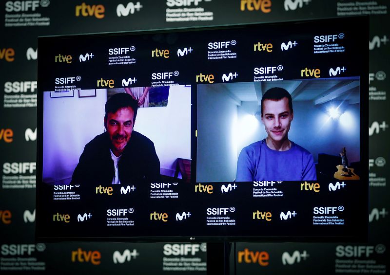 Presentación de "Verano del 85" en el Festival Internacional de Cine de San Sebastián