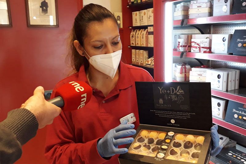 Sandra Escurra, pastelería La Flor de Castilla.