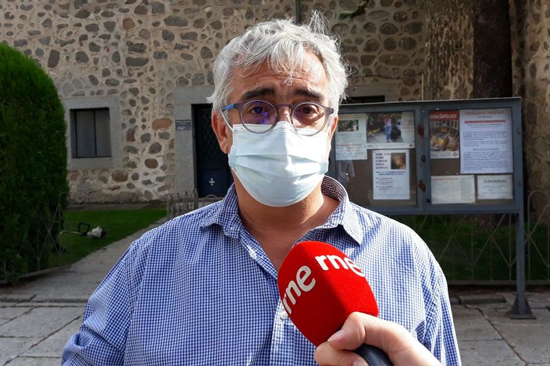 Juan José Blanco, coordinador del Real Monasterio de Santo Tomás.