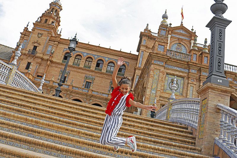  Soleá en Plaza de España de Sevilla