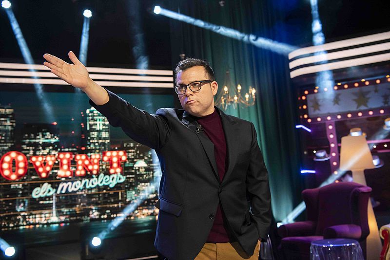 Toni Mata al plató del programa