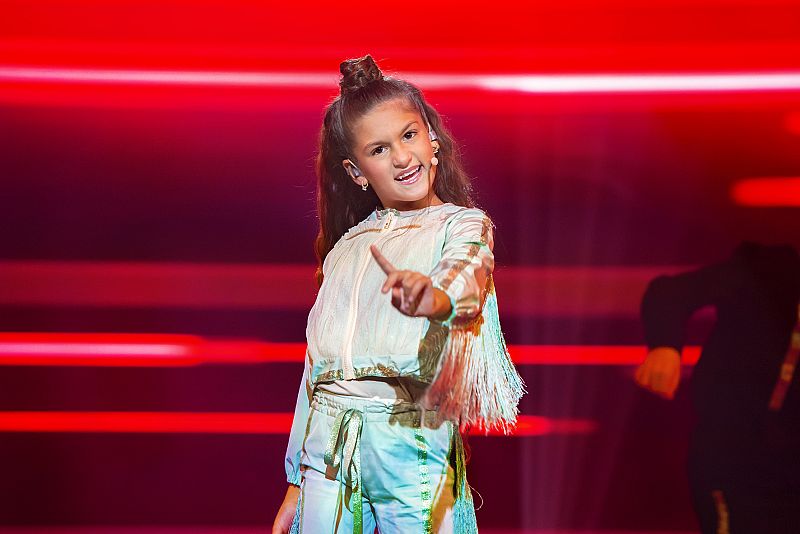  Soleá durante la interpretación de 'Palante'