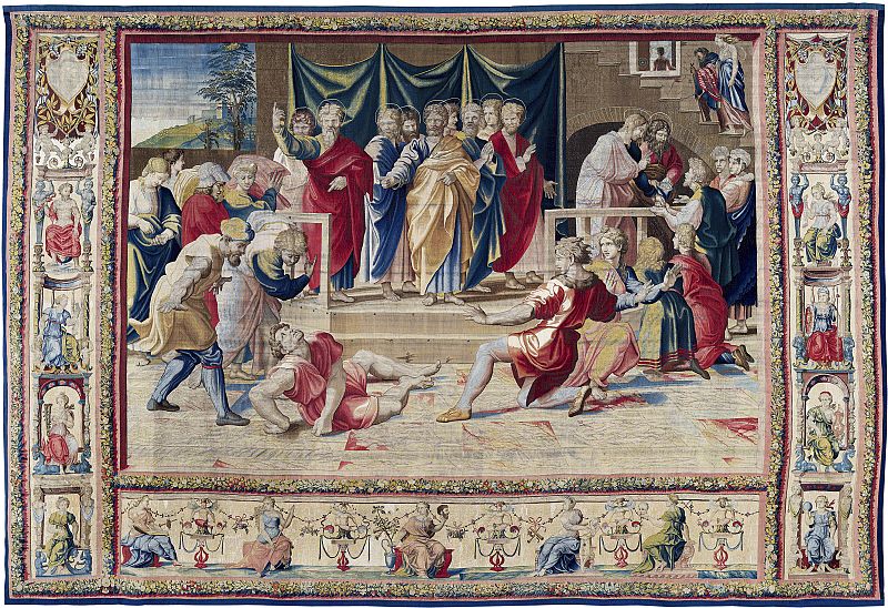 La muerte de Ananías