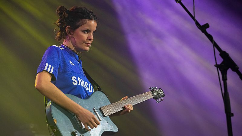Hinds durante su concierto en la fiesta 2020 de Radio 3 Extra