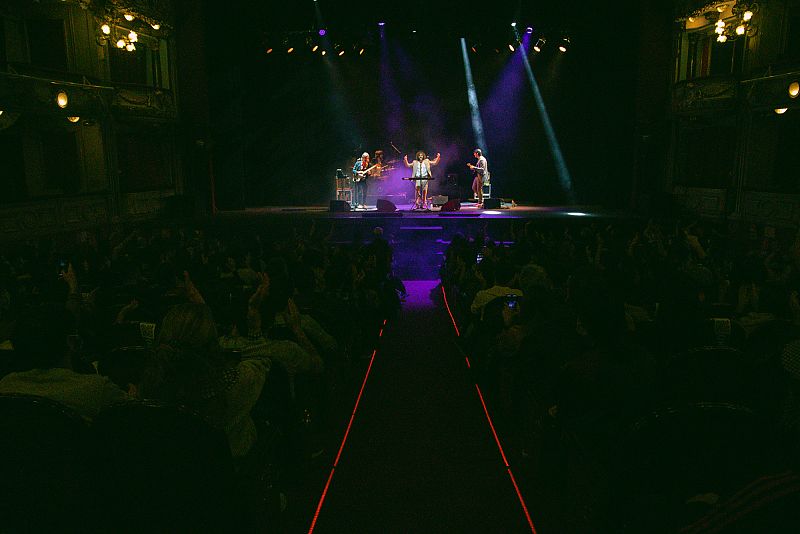 Joe Crepúsculo en el primer concierto de su gira 'Supercrepus'