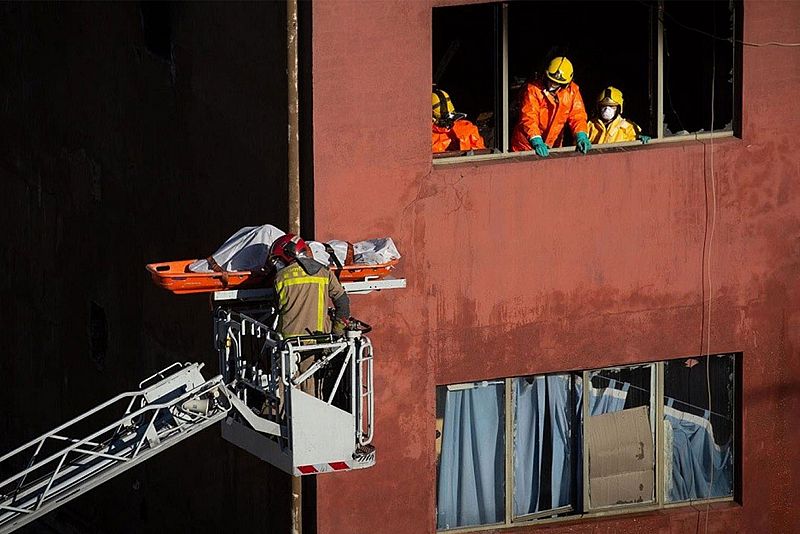 2020, més enllà de la pandèmia - Incendi a Badalona