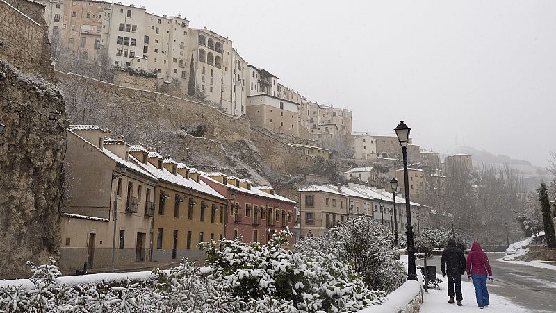 Cuenca se ve afectada por el temporal