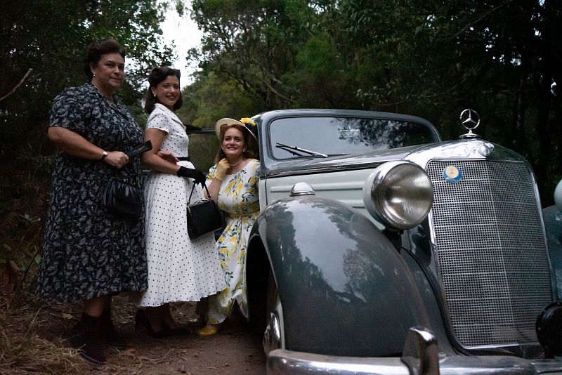 Amparo Piñero en una escena de la serie de Dos Vidas