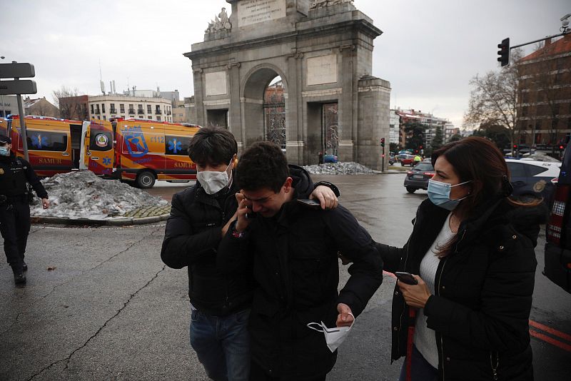 Mucha inquietud entre los vecinos tras la explosión