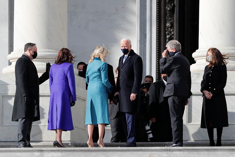 Biden llega al Capitolio