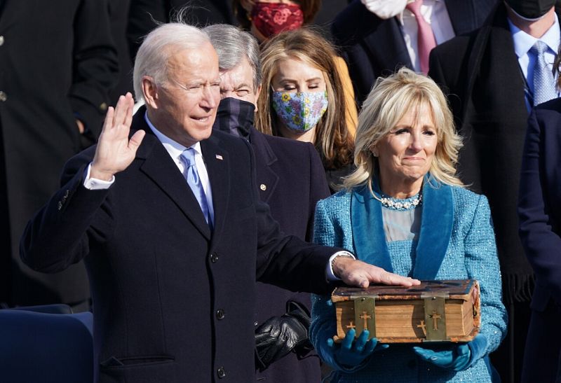 Joe Biden regresa a la Casa Blanca como presidente