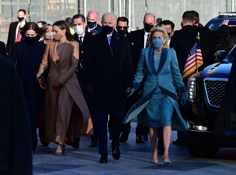 Biden llega a la Casa Blanca