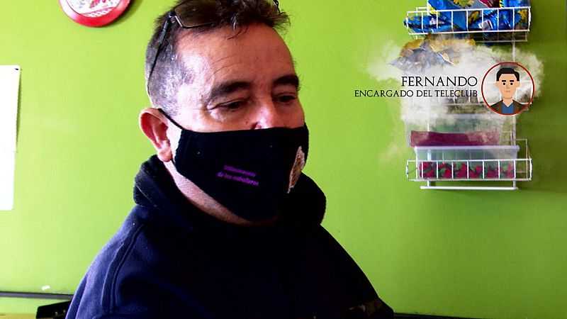 Fernando, encargado del Teleclub.