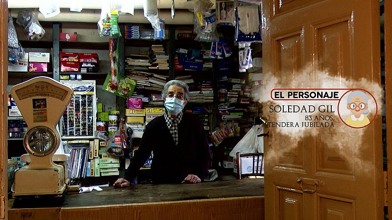Soledad Gil, 83 años. Tendera jubilada.