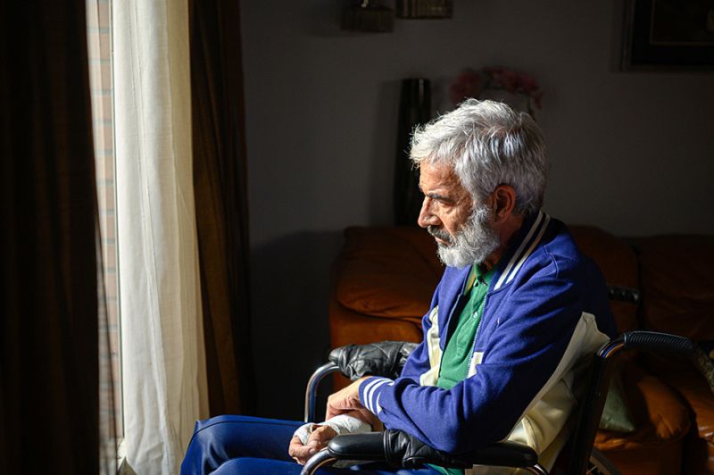 Antonio comienza su rehabilitación