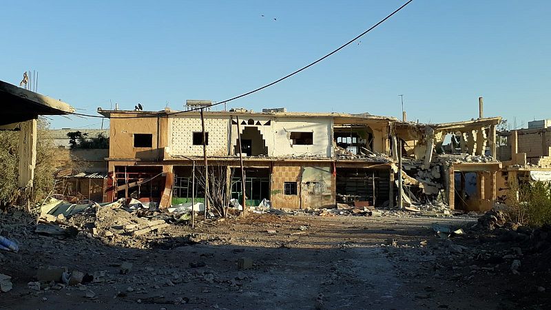 La última foto de Okba Mohamed de su ciudad en junio de 2018