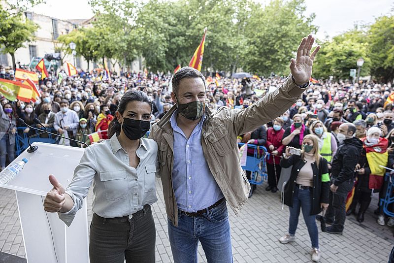 Mitin de Vox en Aranjuez