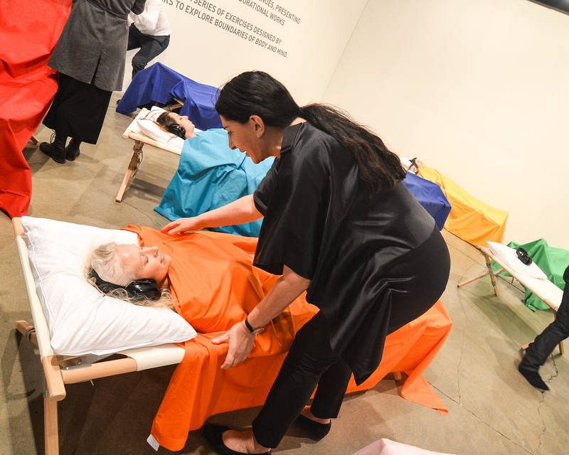 Marina Abramovic, en el Art Basel Miami Beach