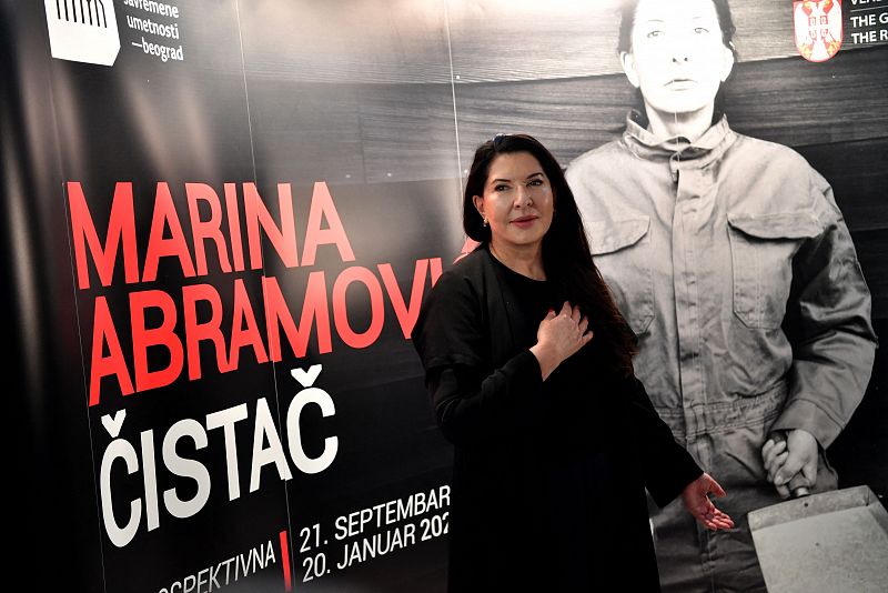 Marina Abramovic, estrella mediática