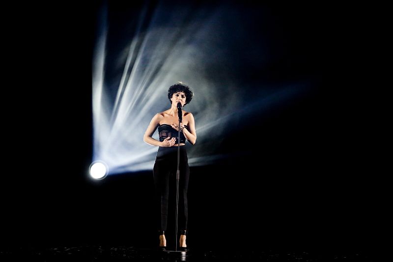  Momento de la actuación de Francia