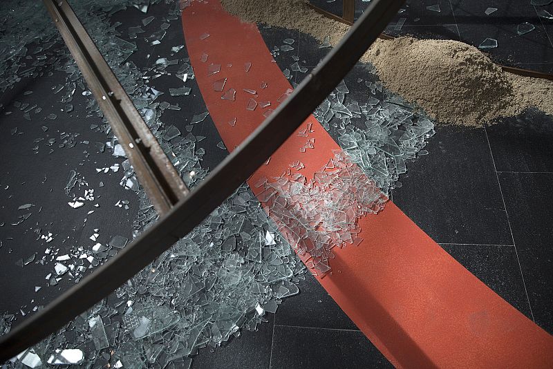 No es la voz que clama en el desierto, del artista Nacho Criado