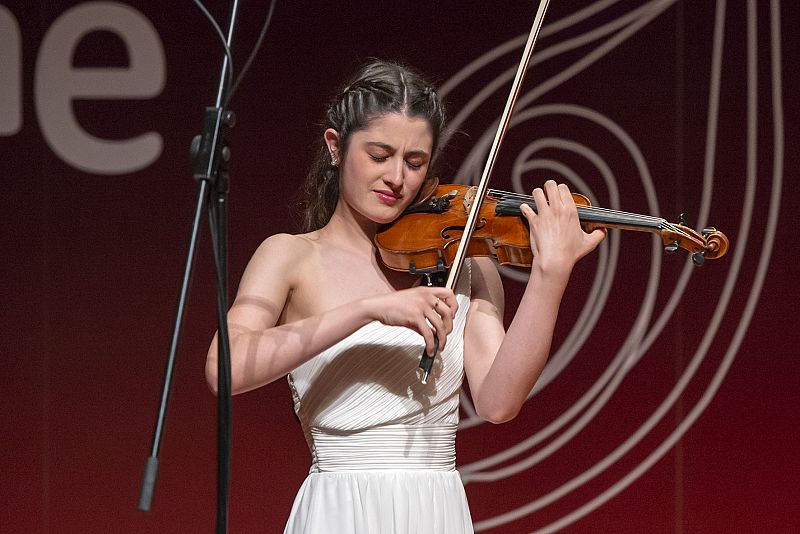 María Dueñas, premiada en Música Clásica