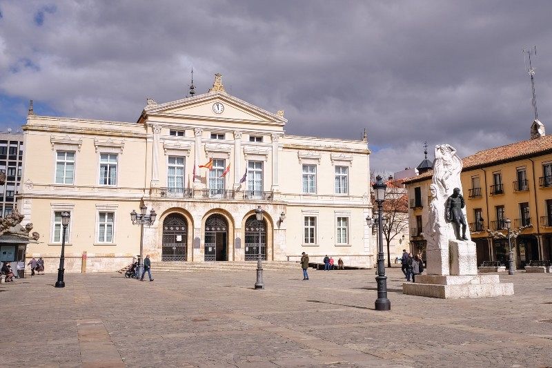 Plaza Mayor de Palencia.