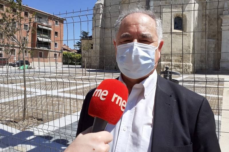 José Luis Calvo, delegado de patrimonio de la diócesis de Palencia.