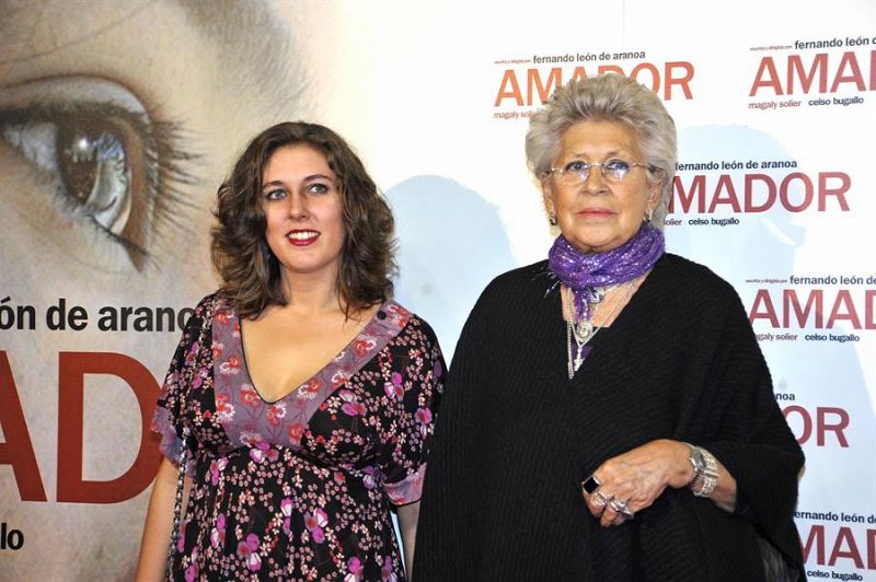 Pilar Bardem en el preestreno de 'Amador', del director Fernando León de Aranoa, en los cines Capitol de Madrid