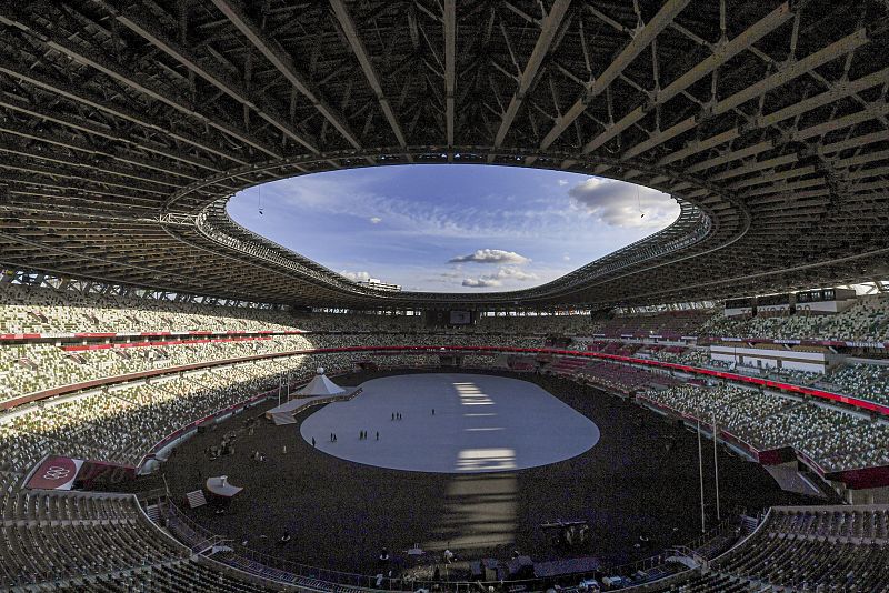 Pese a tener una capacidad para 68.089 espectadores, el Estadio Olímpico permanecerá vació para todos los Juegos Olímpicos, incluida la ceremonia de inauguración