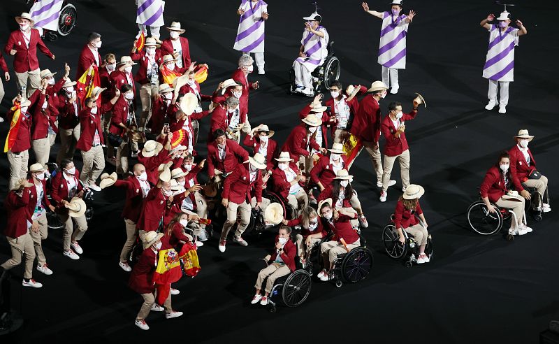 La delegación española paralímpica en Tokyo 2020