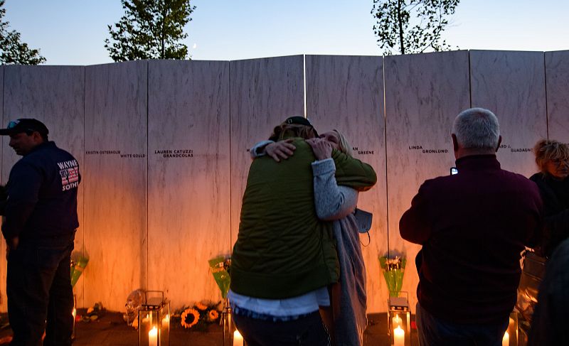 Luminaria Ceremony Held At Flight 93's Memorial Plaza Day Ahead Of 20th Anniversary Of 9/11 Attacks