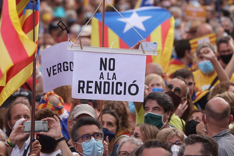 La división del independentismo se traslada a la calle