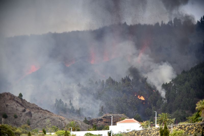 Erupción volcánica en la Cumbre Vieja de La Palma