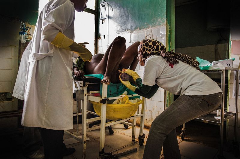 Parto de Barakat en Mejo, Etiopía, 2014