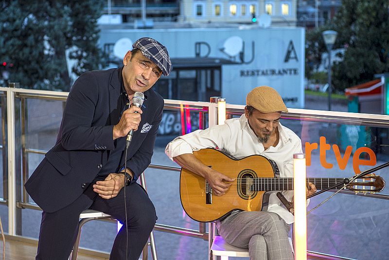 Zenet, durante su actuación musical