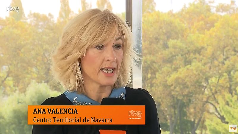 Ana Valencia, redactora de TVE en Navarra