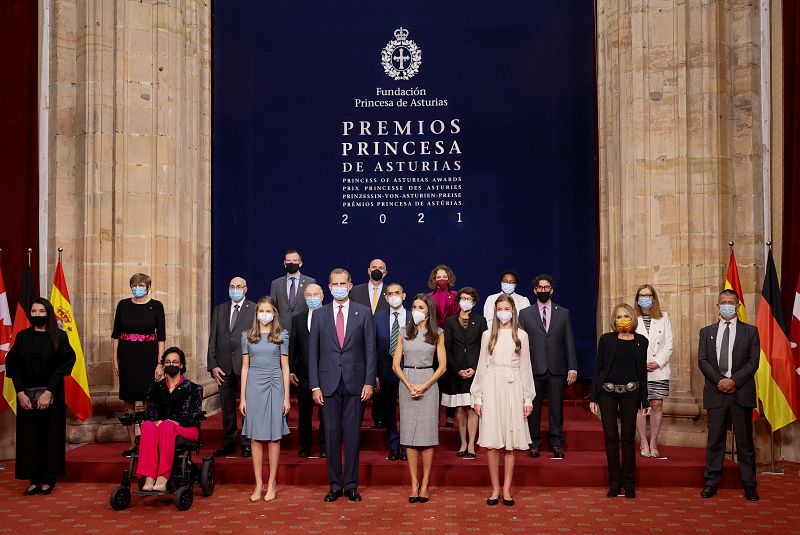 Ceremonia de los Premios Princesa de Asturias 2021.