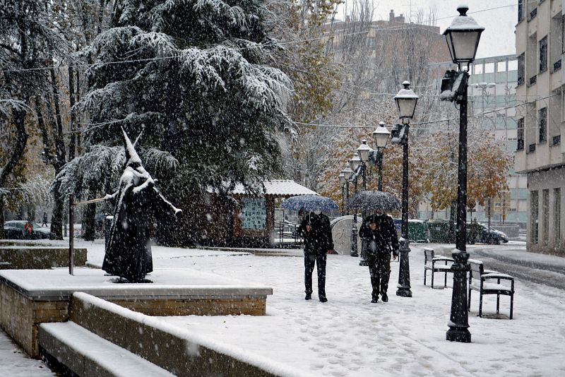 Nevadas en Palencia