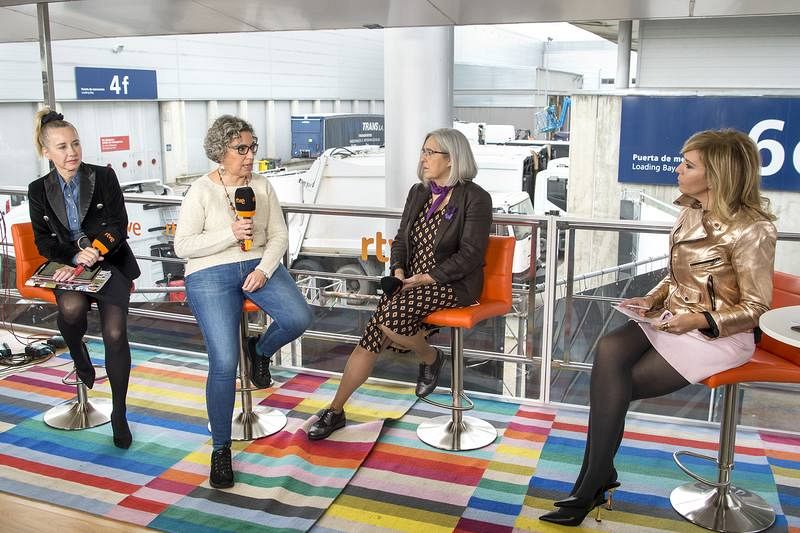  Ana Bujaldón, Carolina Pecharromán y Marisa Soleto