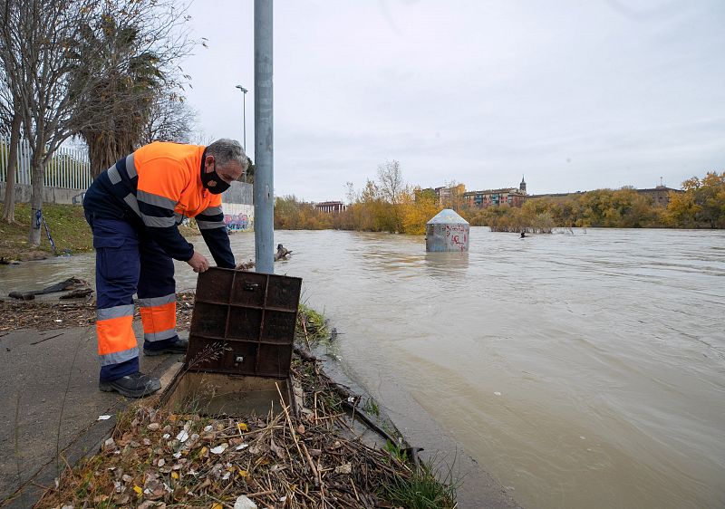 Inundaciones en Zaragoza