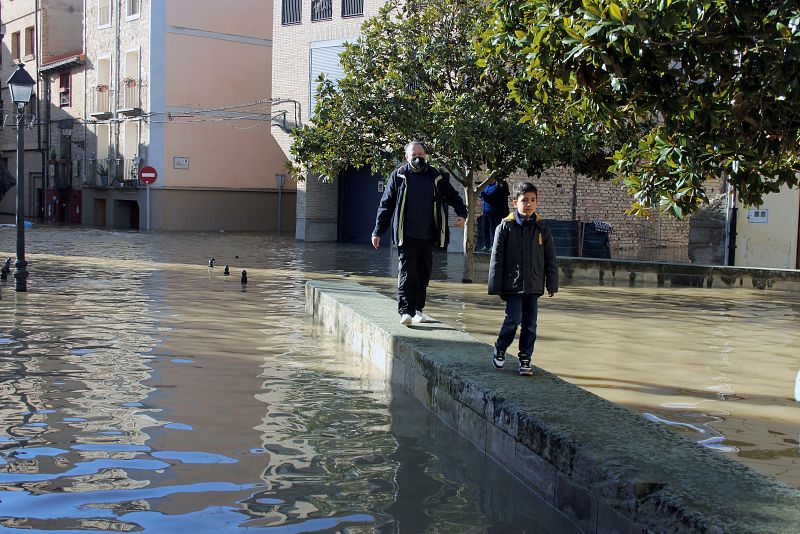 Inundaciones en Tudela